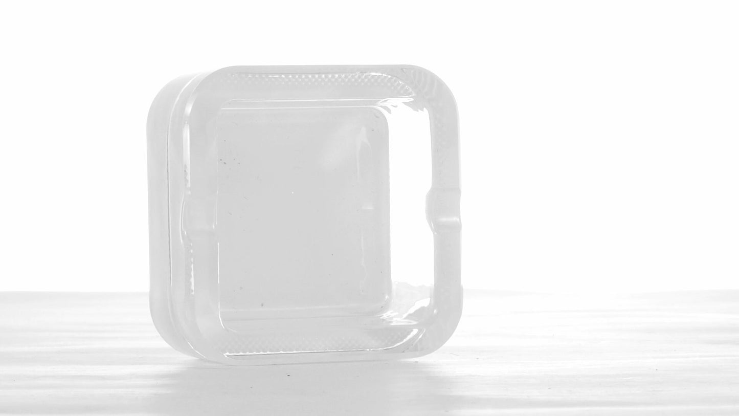 Sublimation square glass ashtray