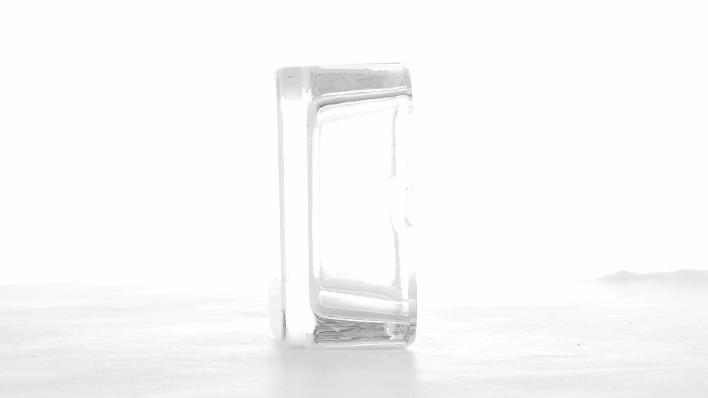 Sublimation square glass ashtray