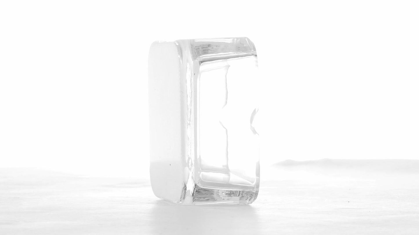 Sublimation square glass ashtray