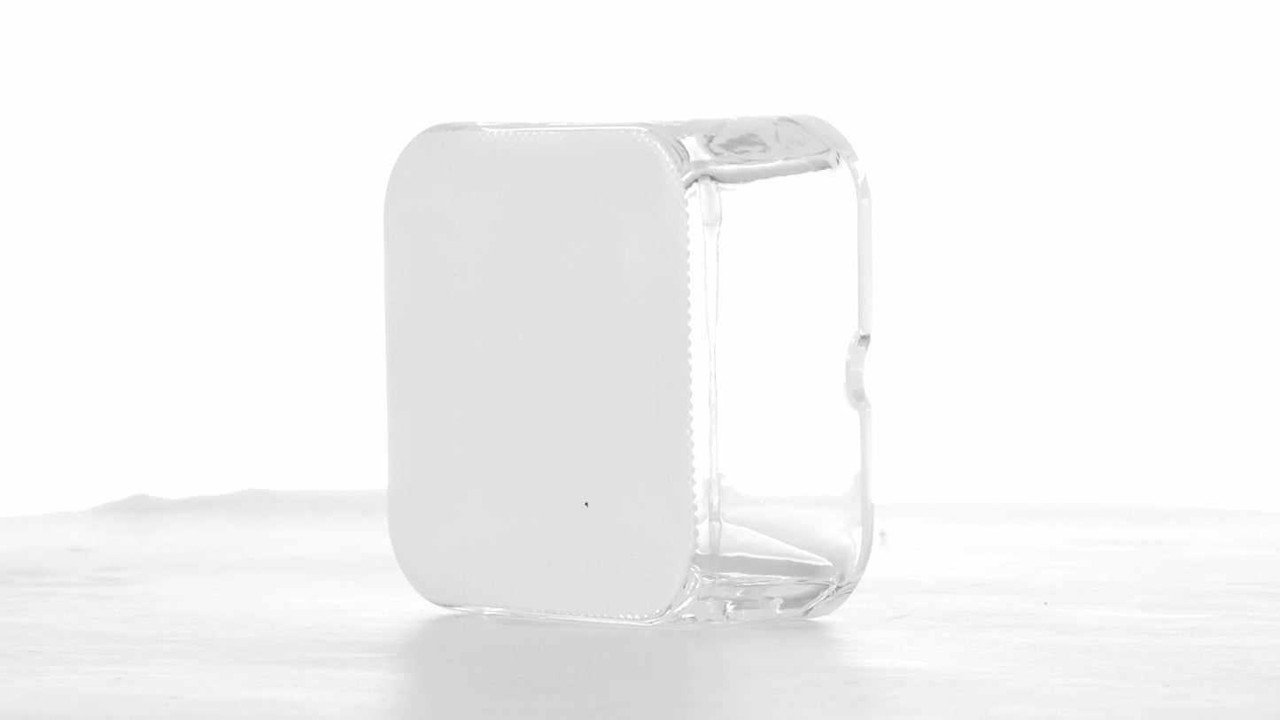 Sublimation square glass ashtray