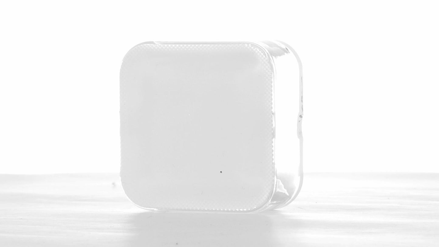 Sublimation square glass ashtray