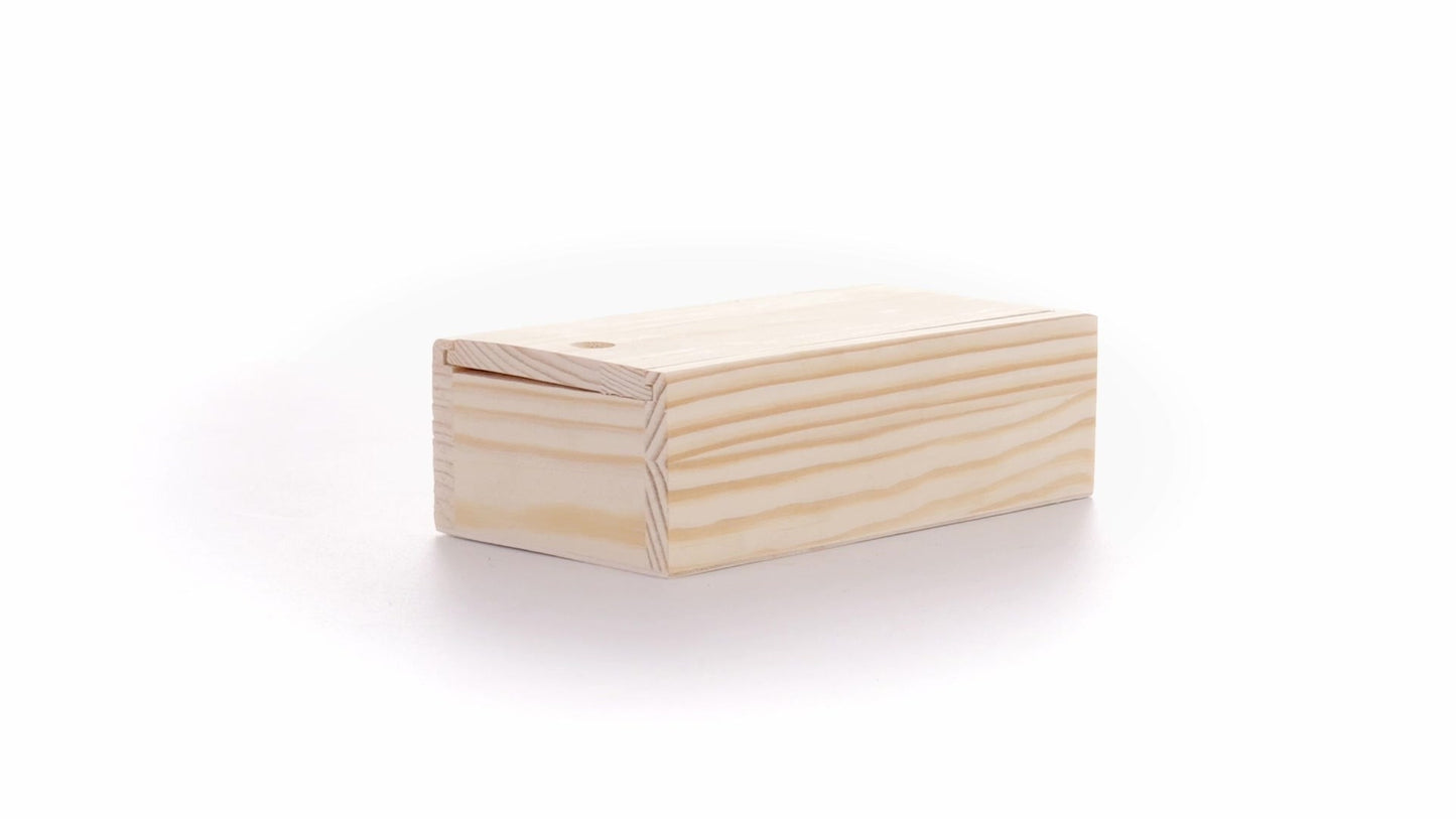 Cutie de lemn SLIDE 15x7x5