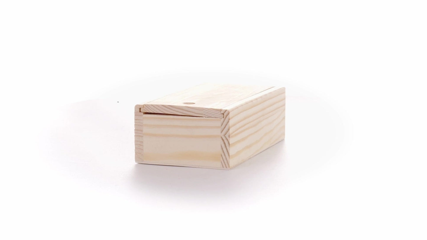 Cutie de lemn SLIDE 15x7x5