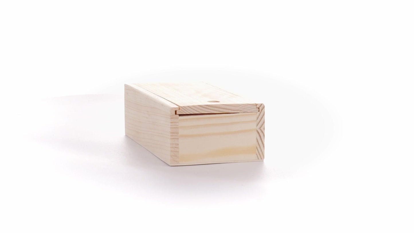 Cutie de lemn SLIDE 15x7x5