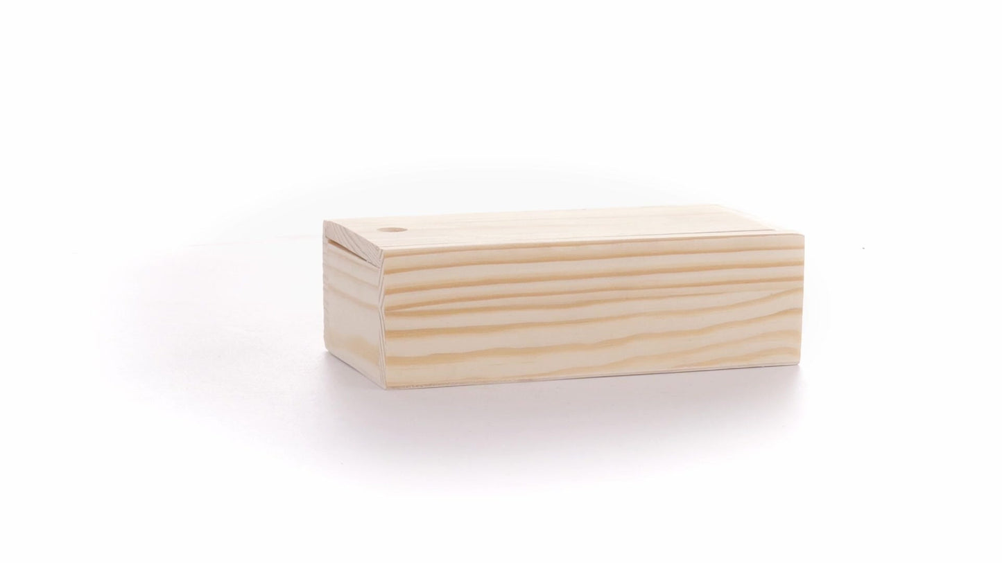 Cutie de lemn SLIDE 15x7x5