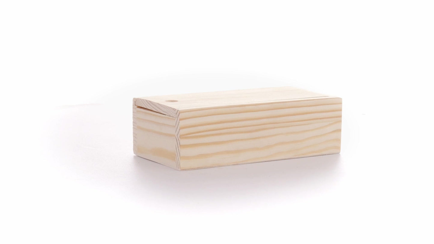Cutie de lemn SLIDE 15x7x5