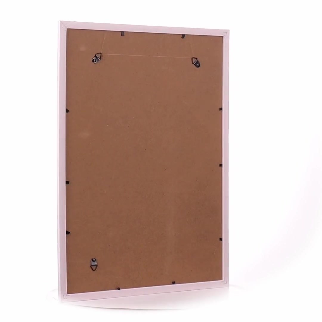 Leon golden heart photo frame A3