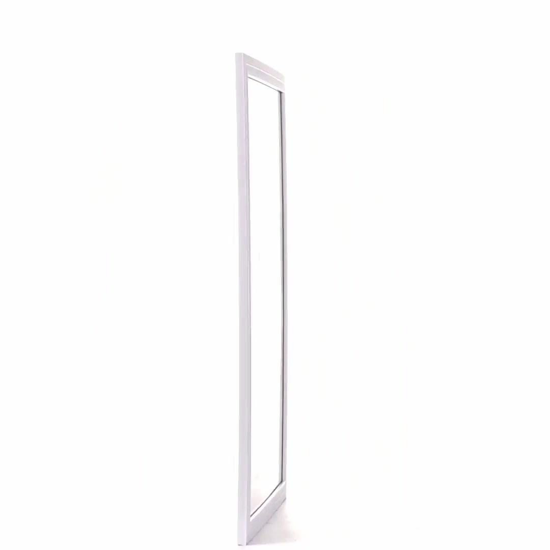 Textured white Leon photo frame A3