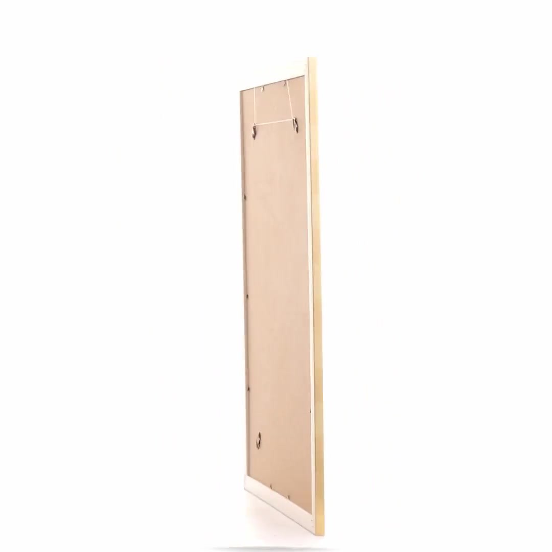 Madrid gold photo frame A3