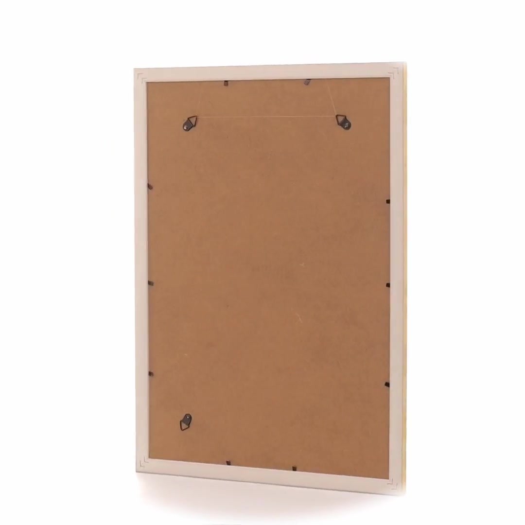 Madrid gold photo frame A3