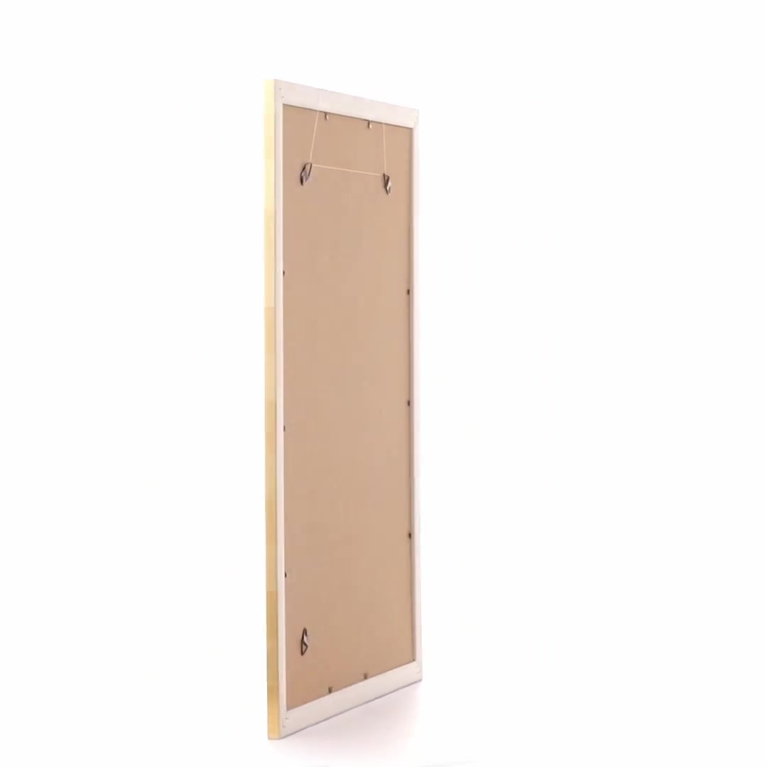 Madrid gold photo frame A3