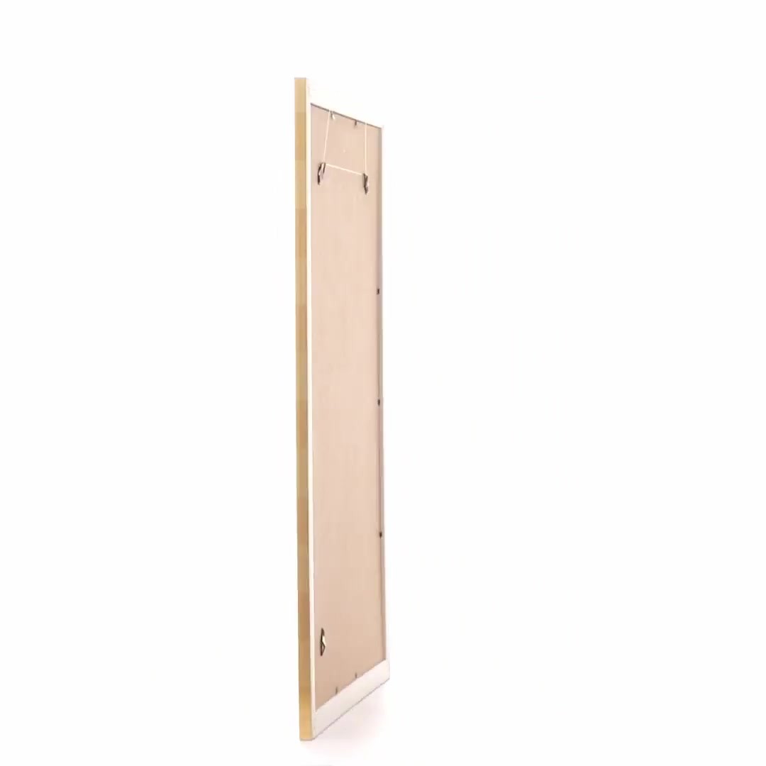 Madrid gold photo frame A3