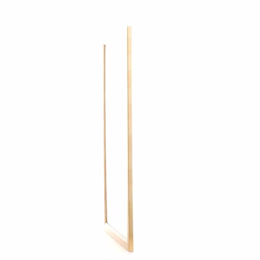 Madrid gold photo frame A3