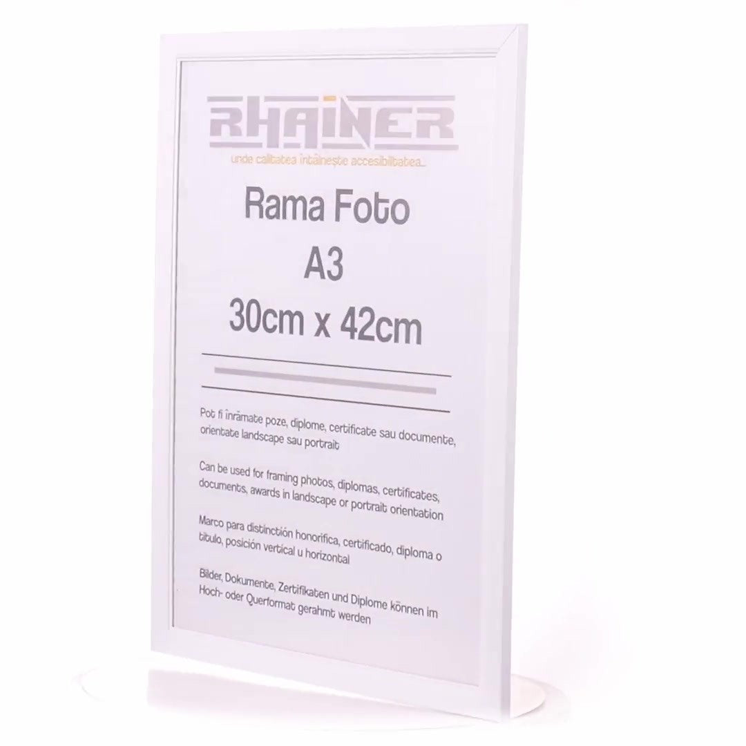 Madrid A3 white photo frame