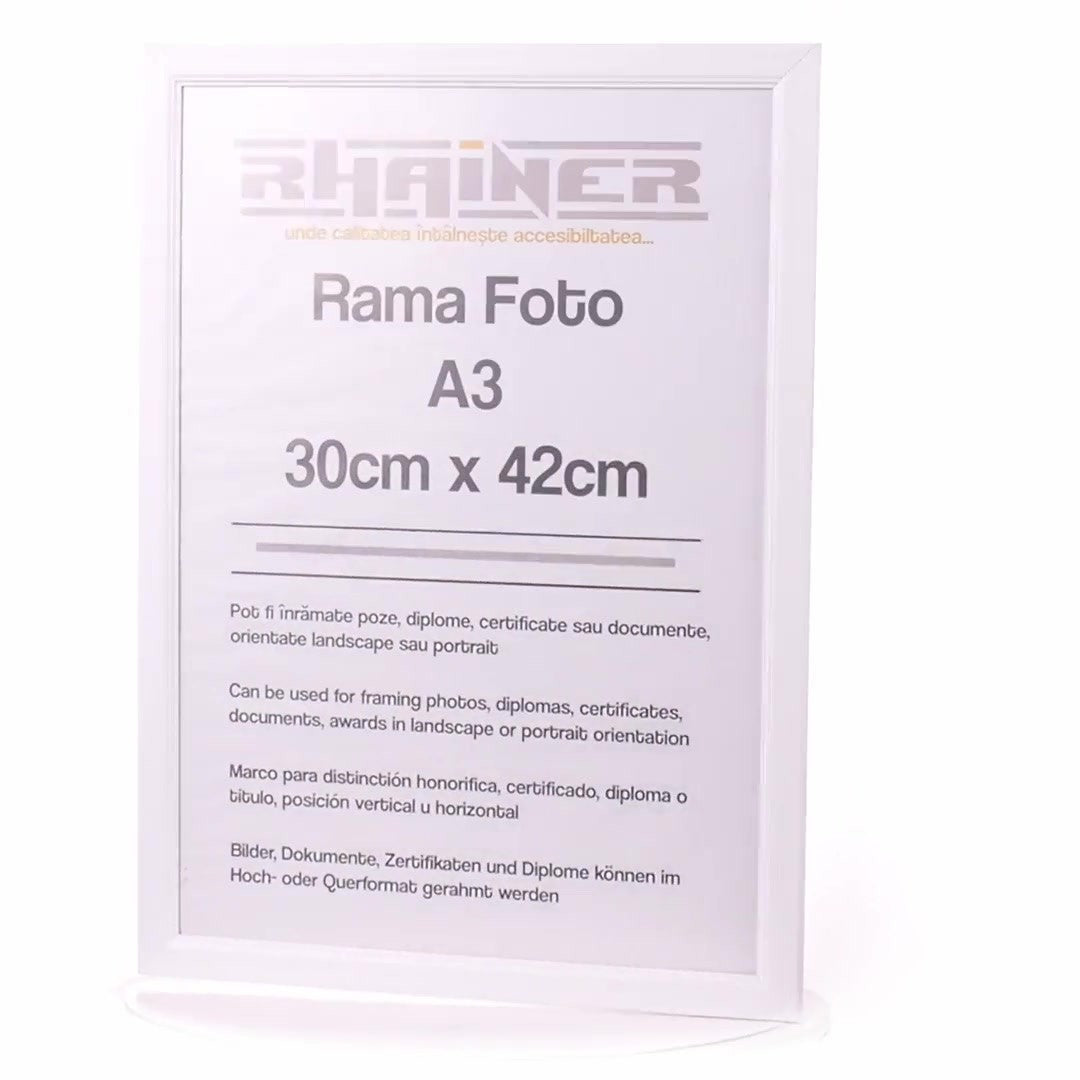 Madrid A3 white photo frame