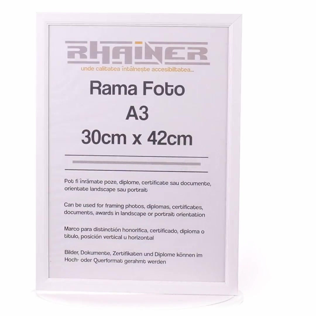 Madrid A3 white photo frame