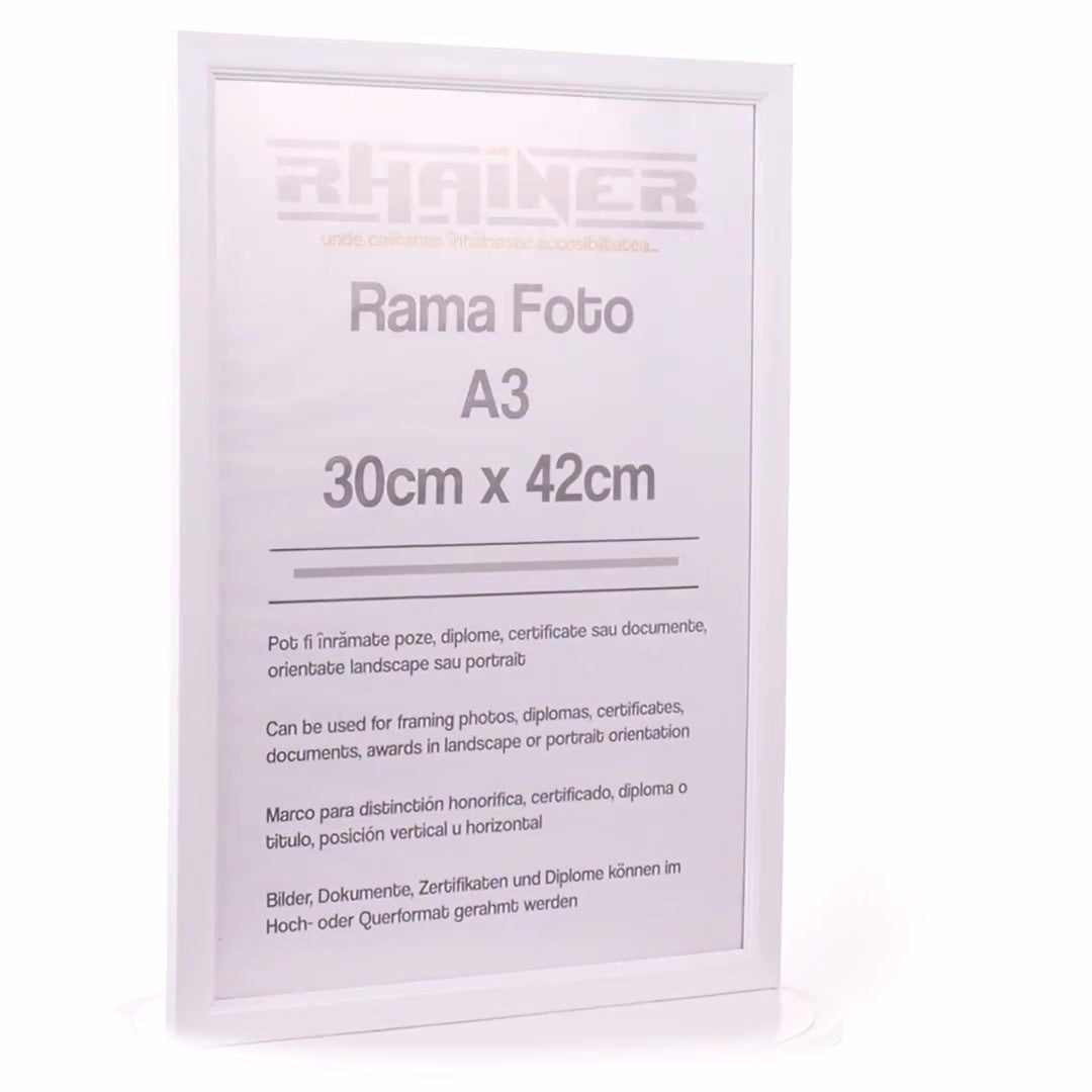 Madrid A3 white photo frame