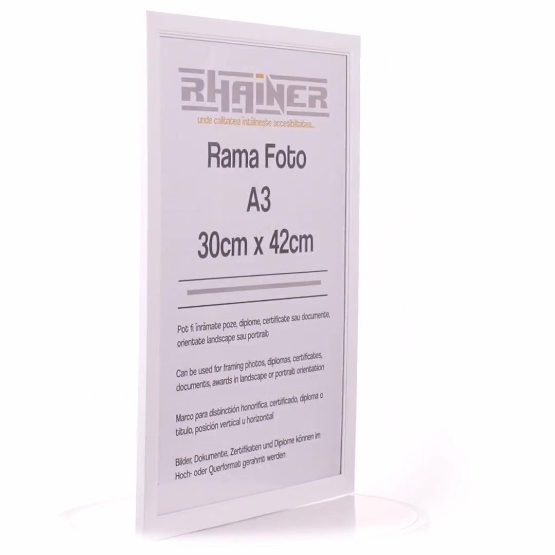 Madrid A3 white photo frame