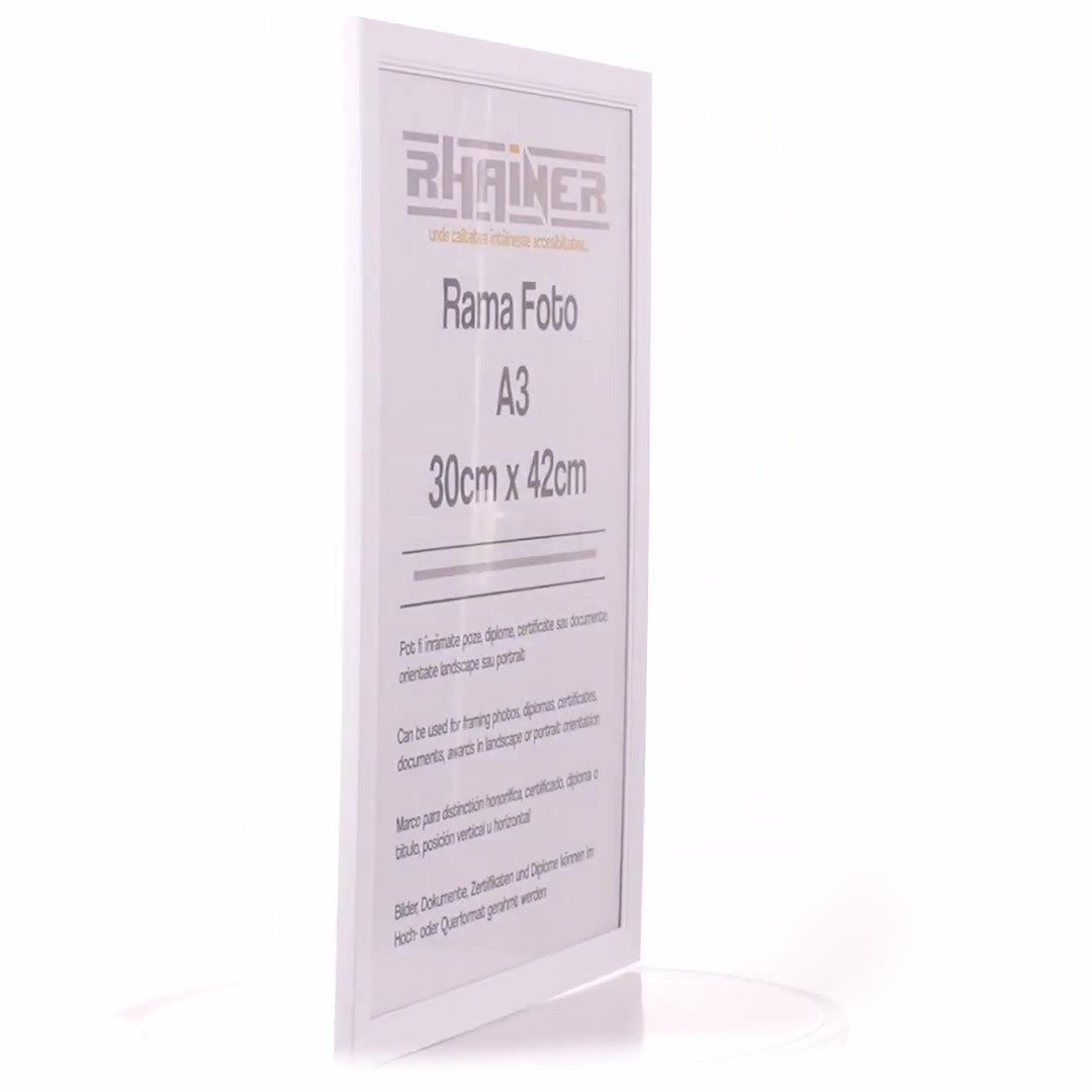 Madrid A3 white photo frame