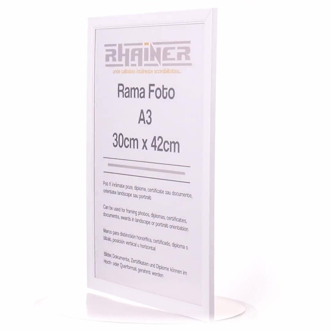 Madrid A3 white photo frame