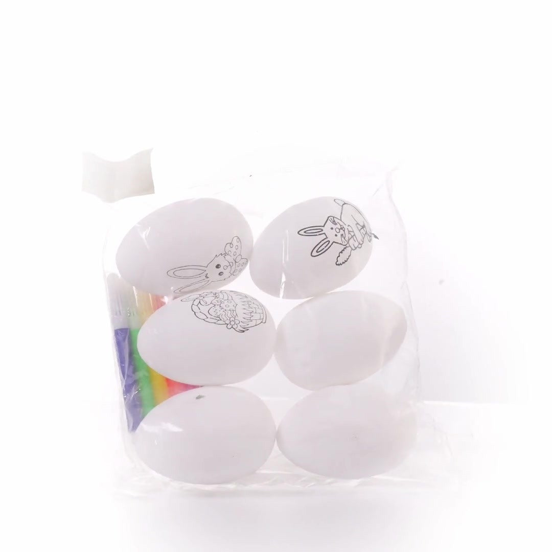 Oua de Paste de colorat - set 6 buc