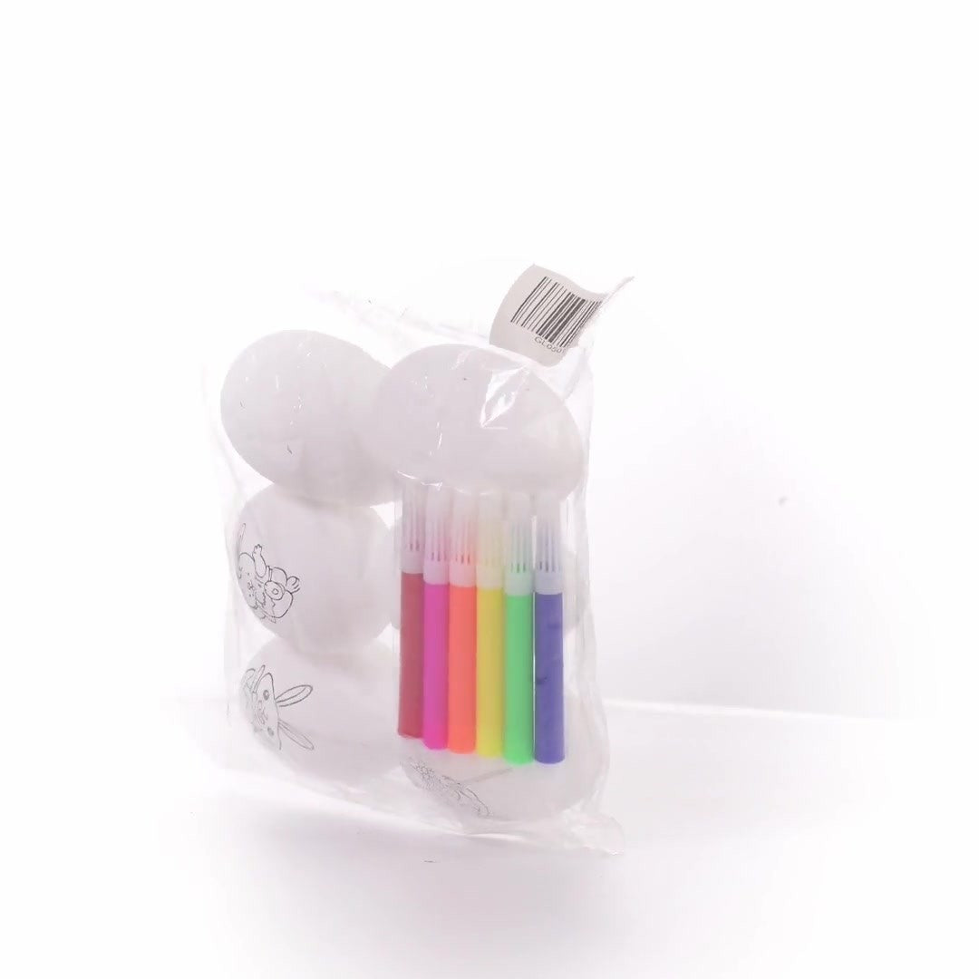 Oua de Paste de colorat - set 6 buc