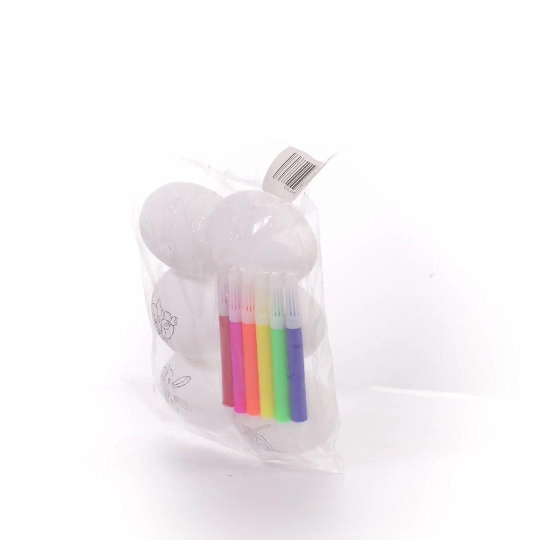 Oua de Paste de colorat - set 6 buc