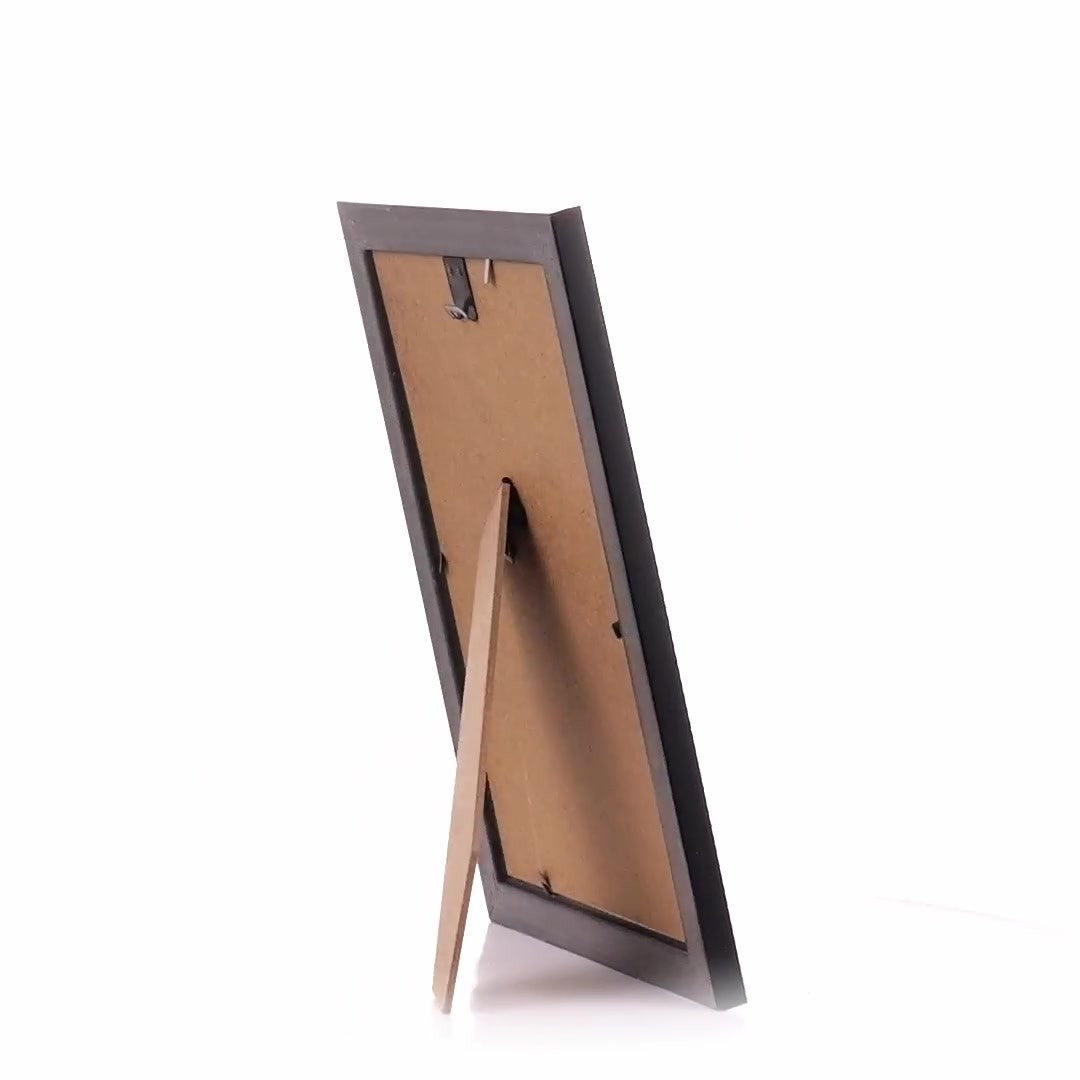 Leon black textured photo frame 13x18