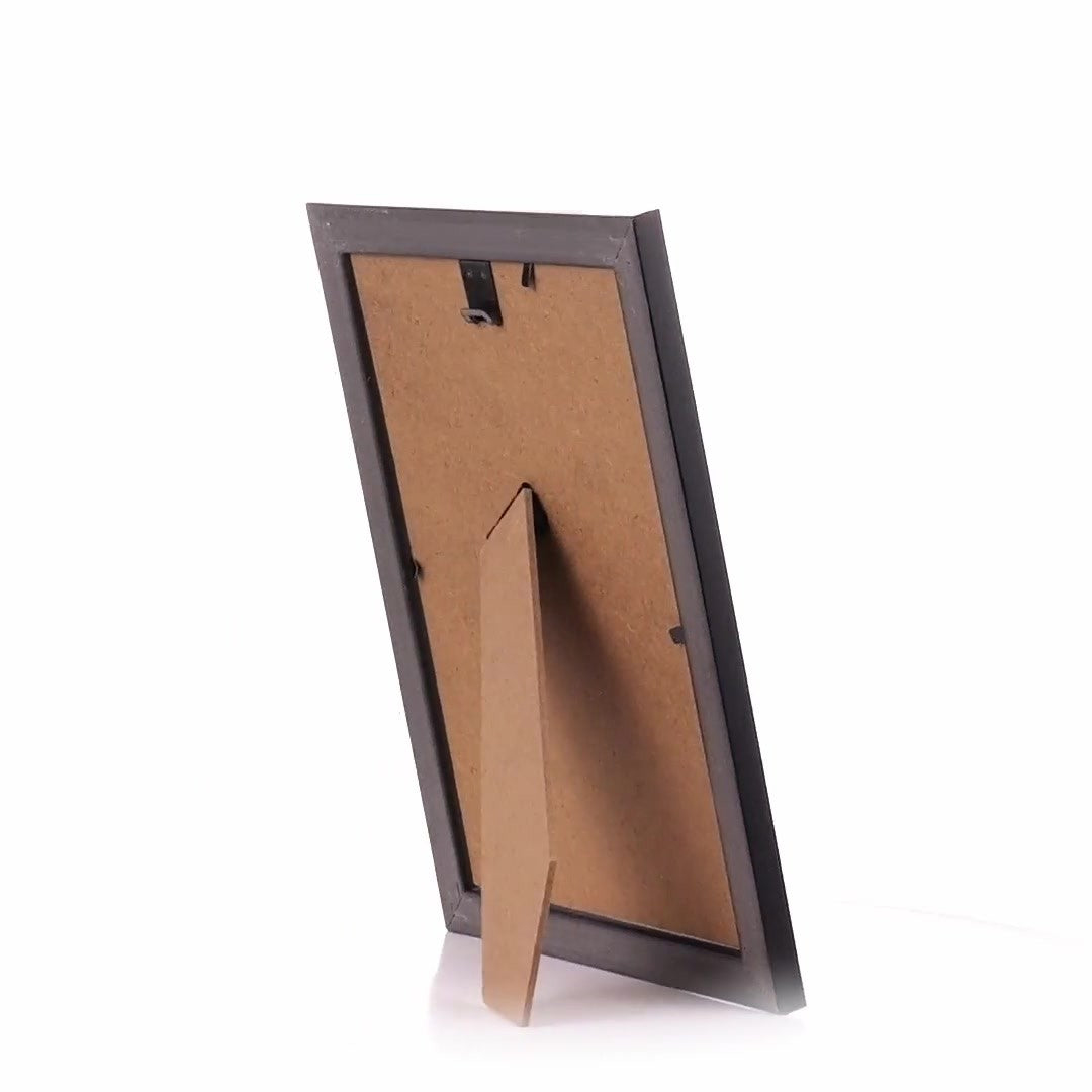 Leon black textured photo frame 13x18