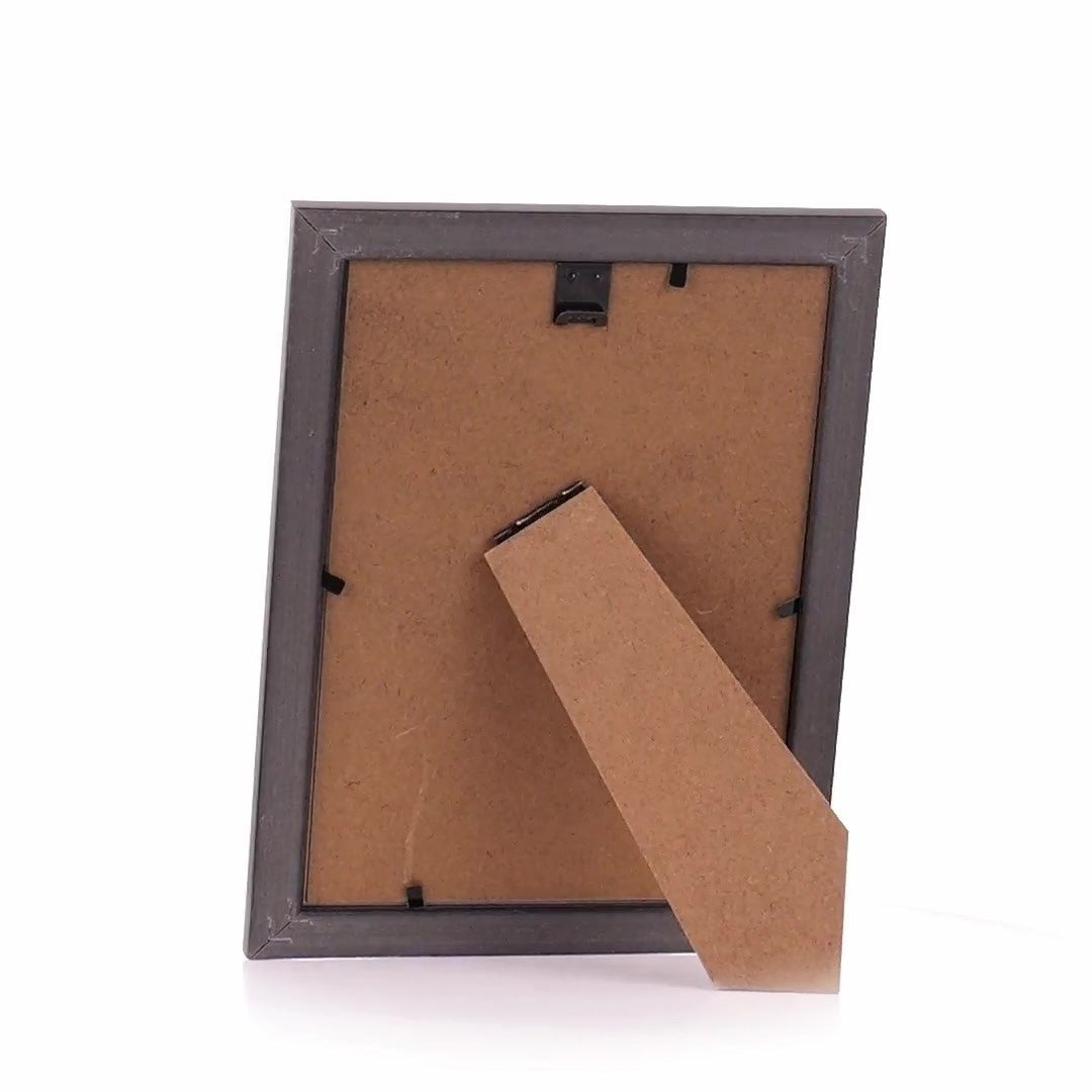 Leon black textured photo frame 13x18