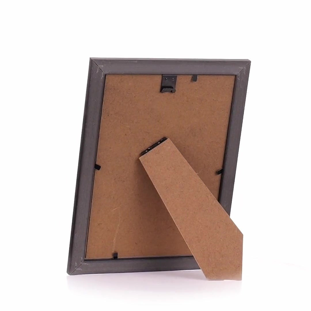Leon black textured photo frame 13x18