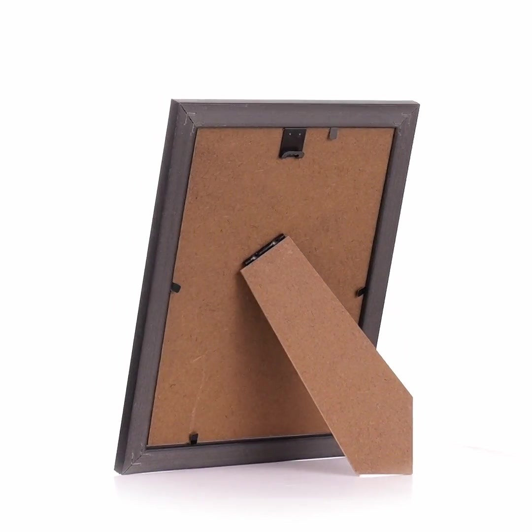 Leon black textured photo frame 13x18
