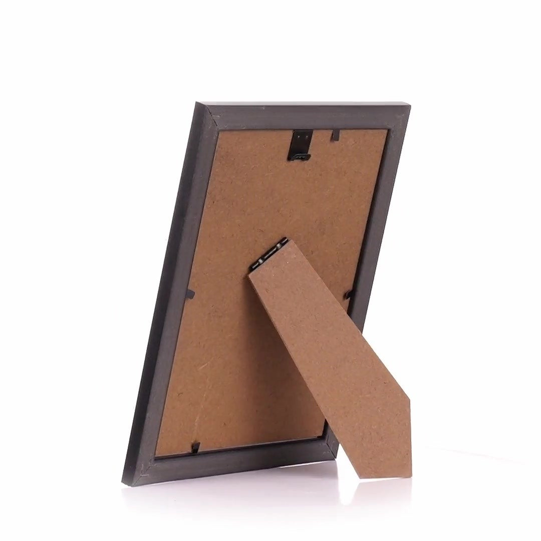 Leon black textured photo frame 13x18