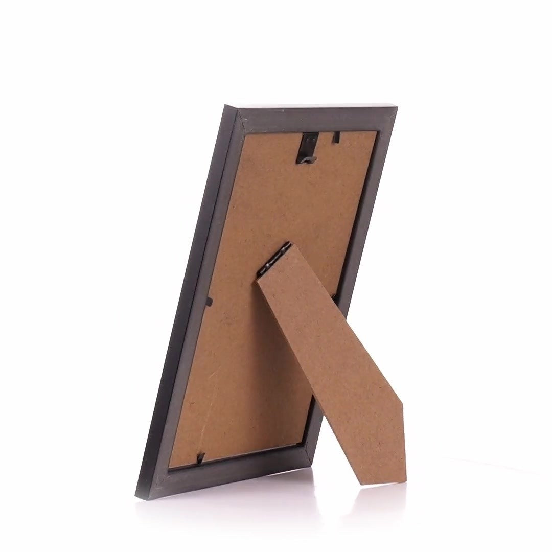 Leon black textured photo frame 13x18