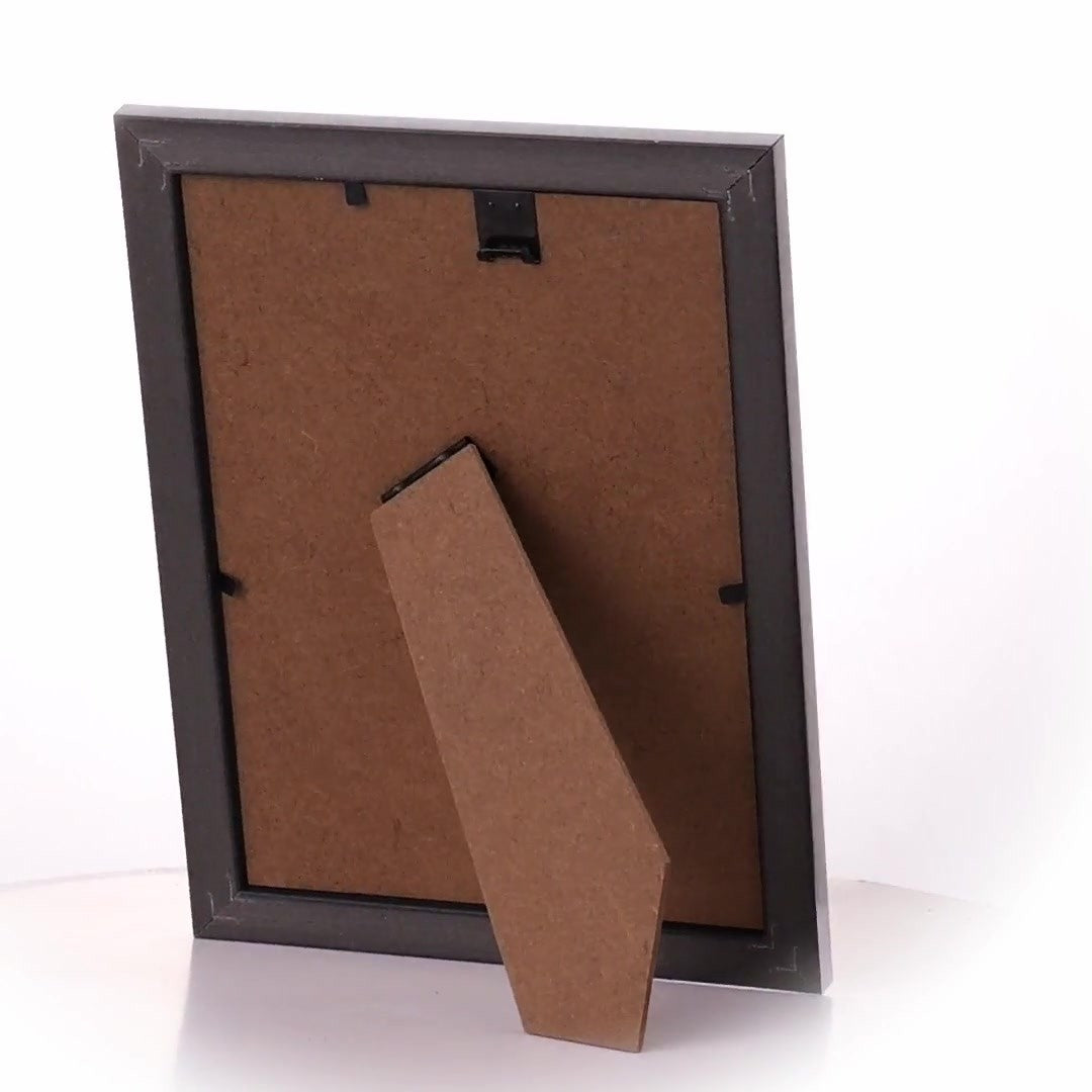 Textured silver Leon photo frame 13x18