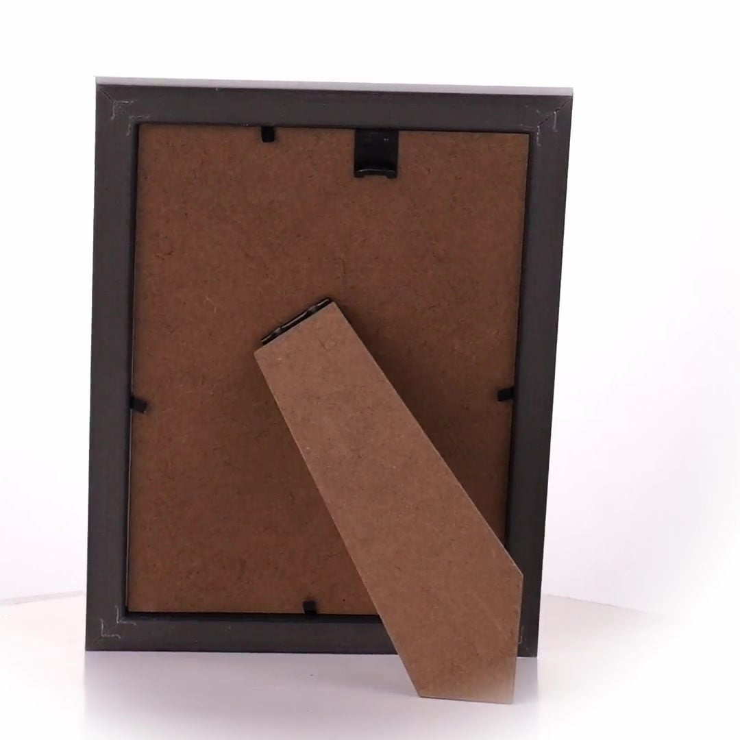 Textured silver Leon photo frame 13x18