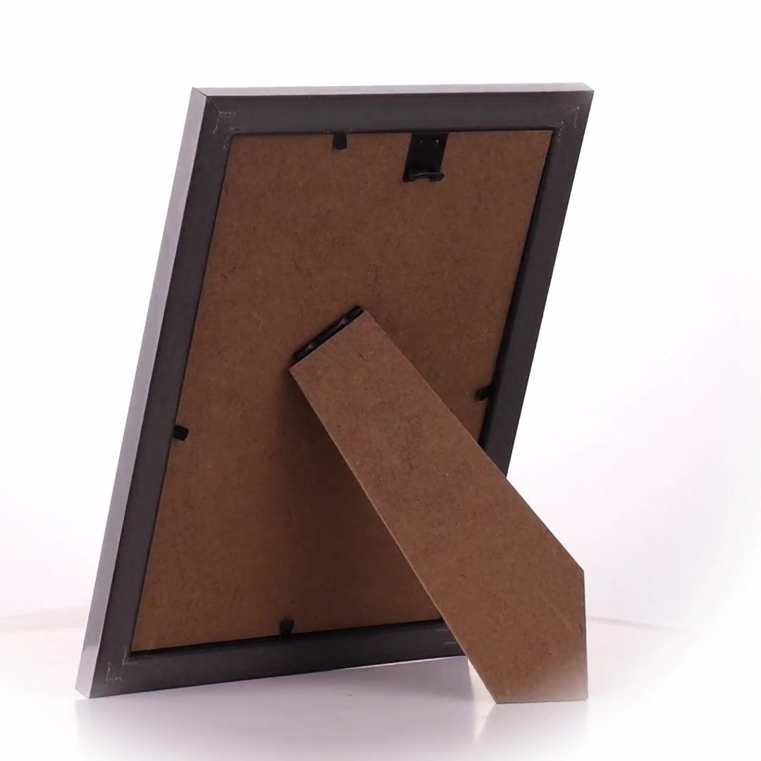 Textured silver Leon photo frame 13x18