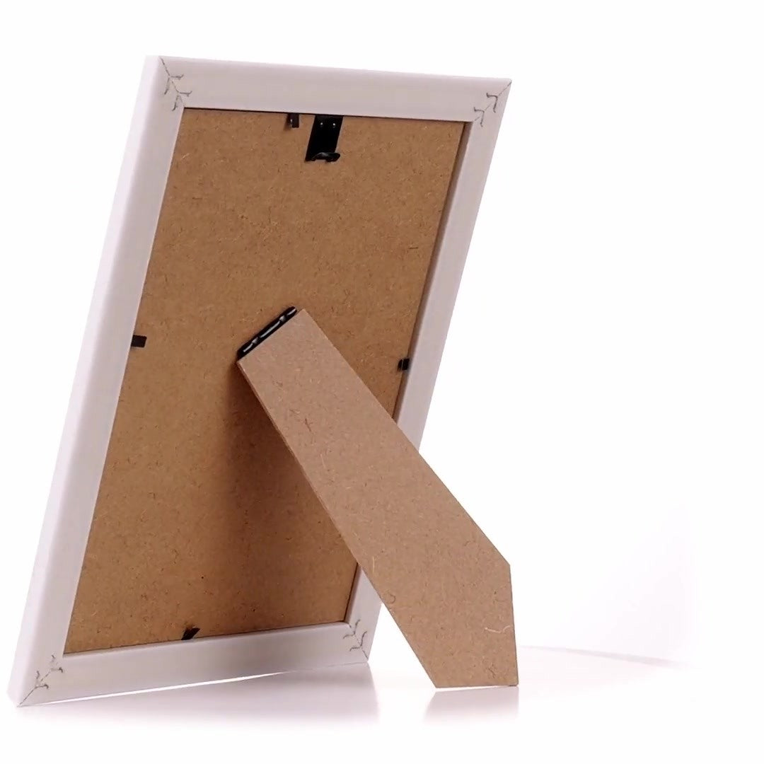 Merida photo frame white+gold A5