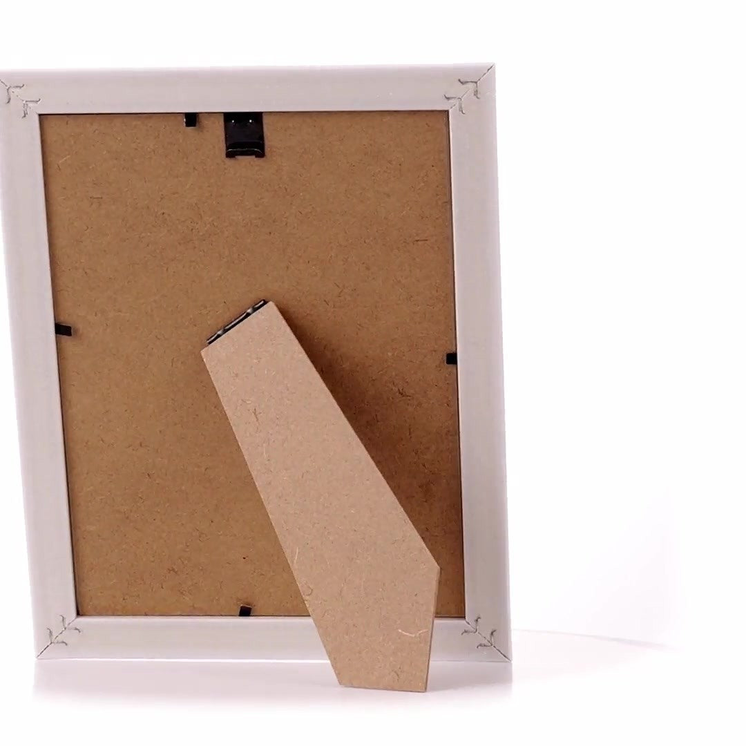 Merida photo frame white+gold A5