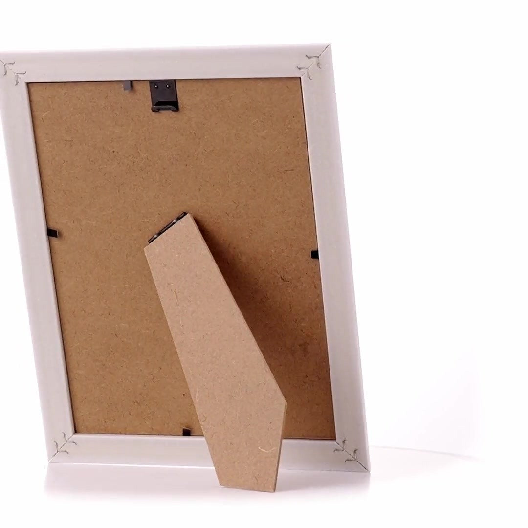 Merida photo frame white+gold A5