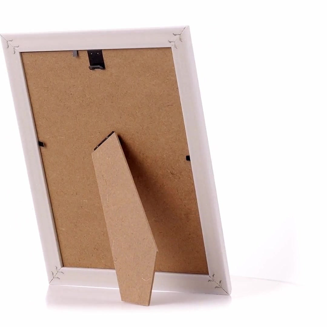 Merida photo frame white+gold A5