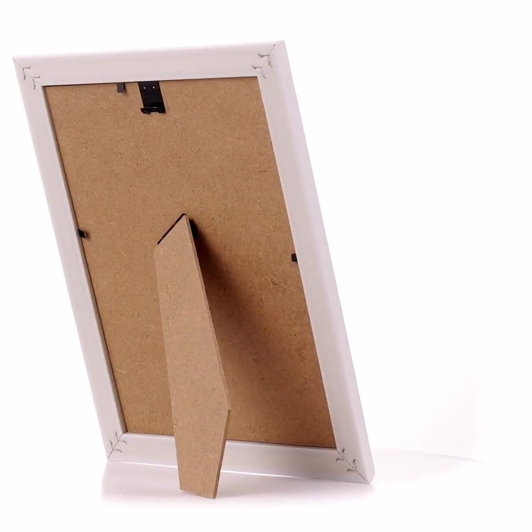 Merida photo frame white+gold A5
