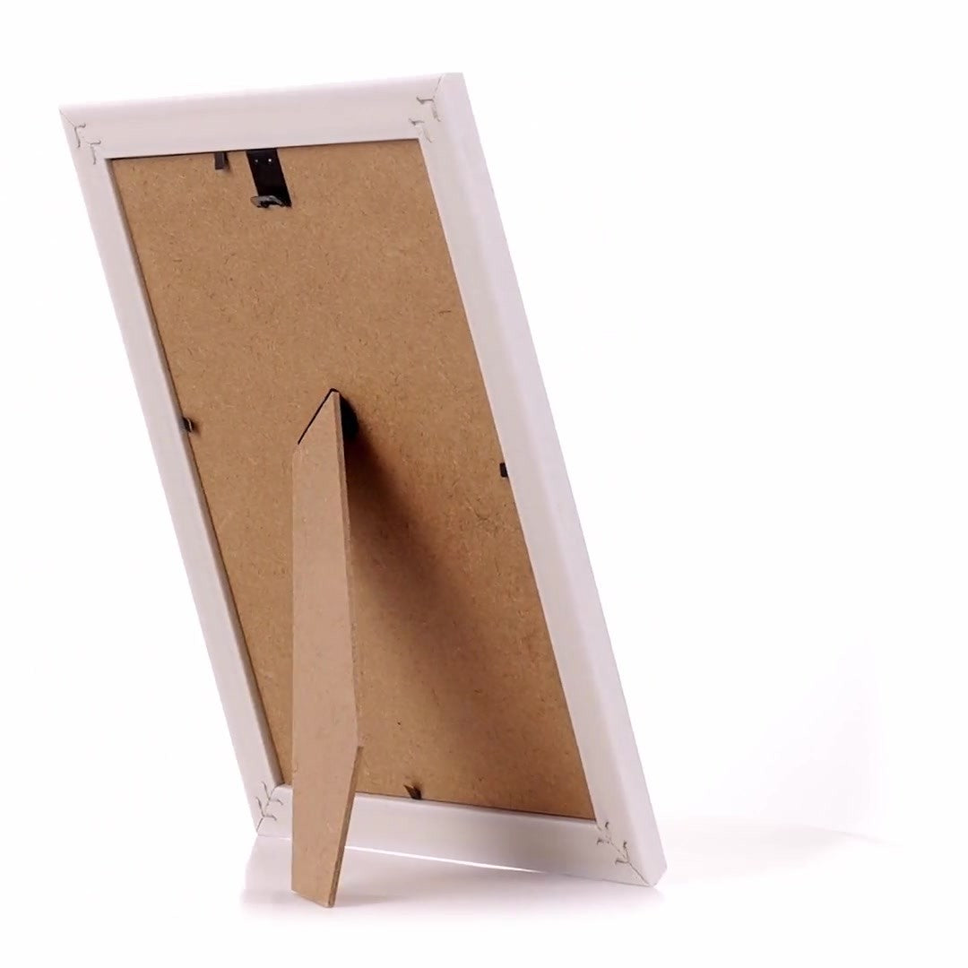 Merida photo frame white+gold A5
