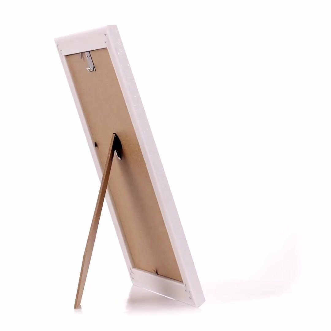 Merida photo frame white+gold A5