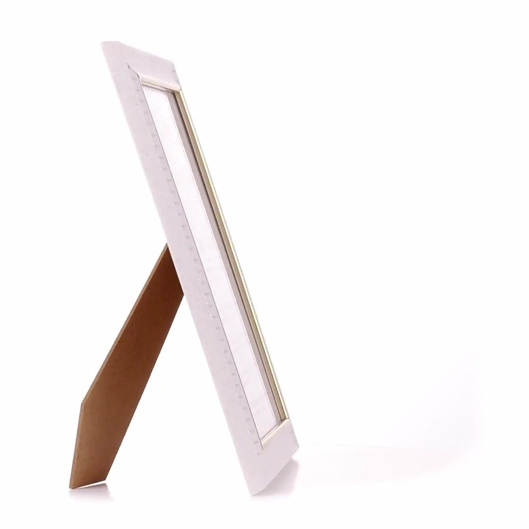 Merida photo frame white+gold A5