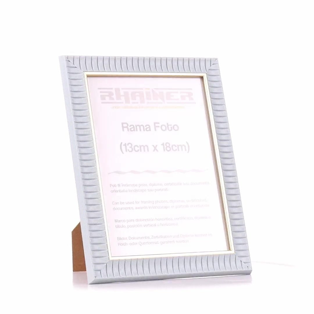 Merida blue+gold photo frame 13x18