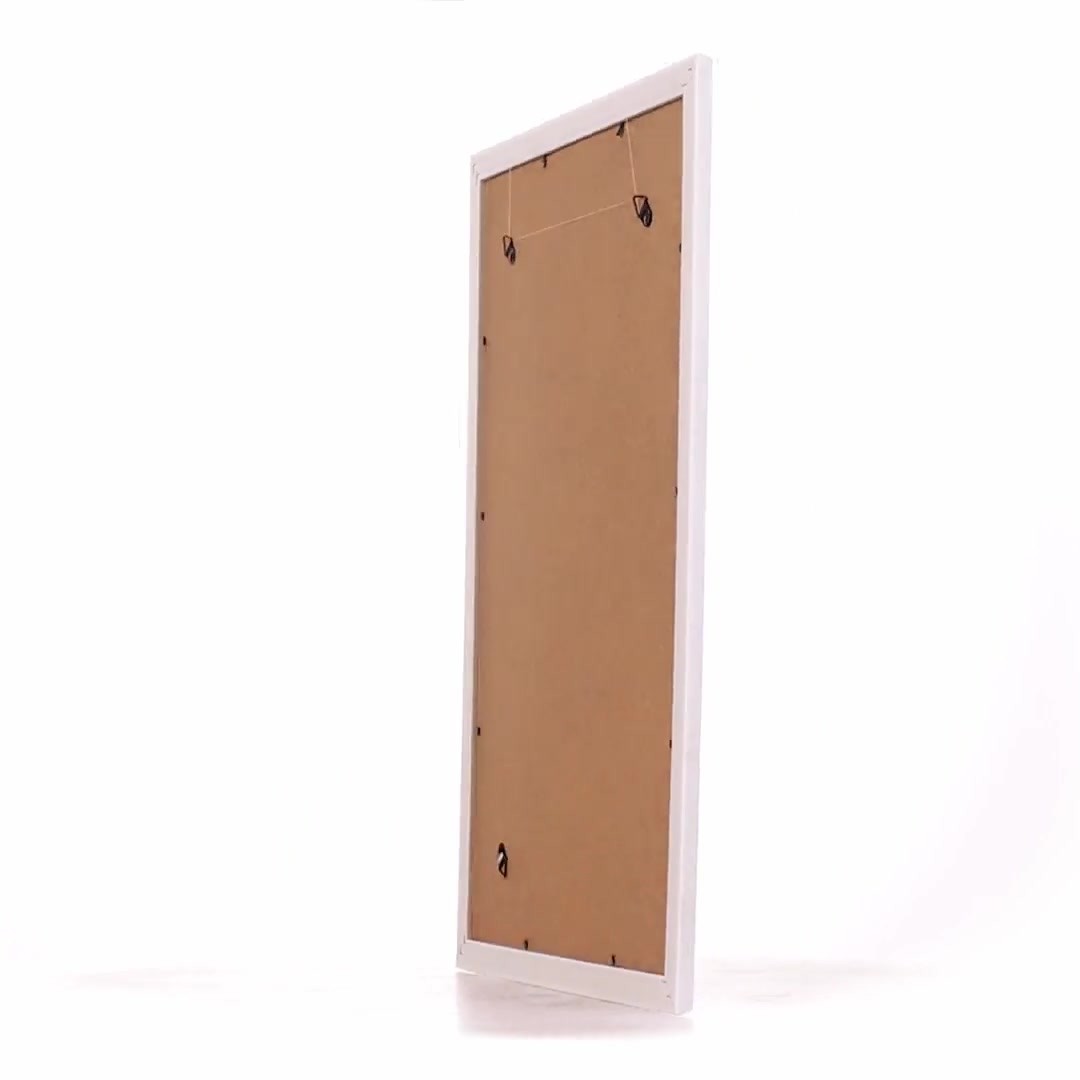 Merida white+gold photo frame A3