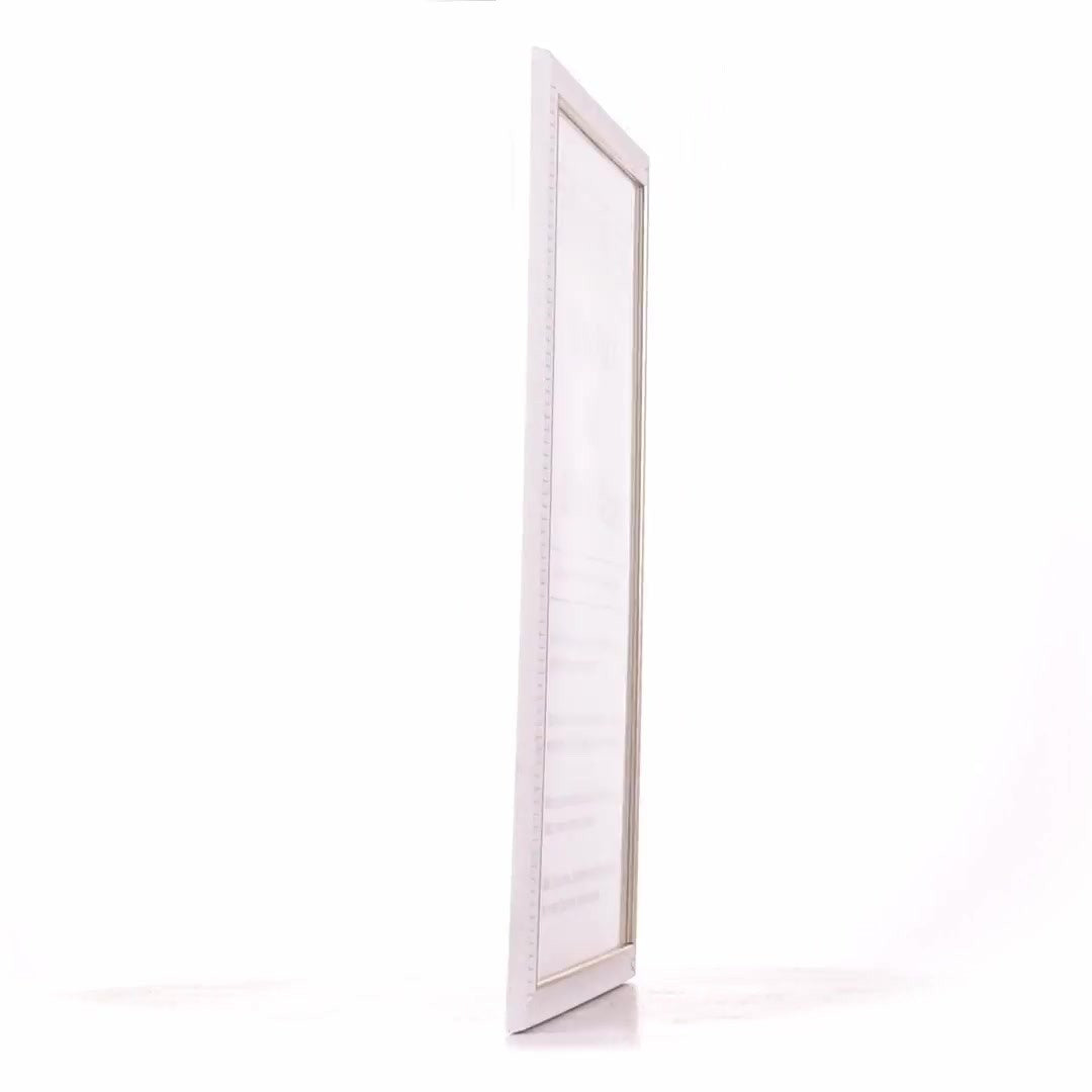 Merida white+gold photo frame A3