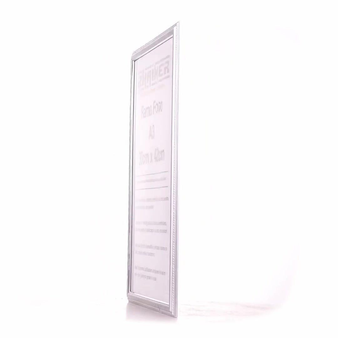 Athos silver photo frame A3