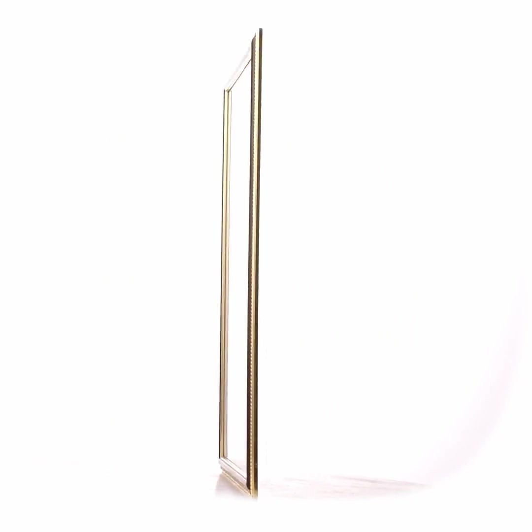 Athos brown+gold photo frame A3